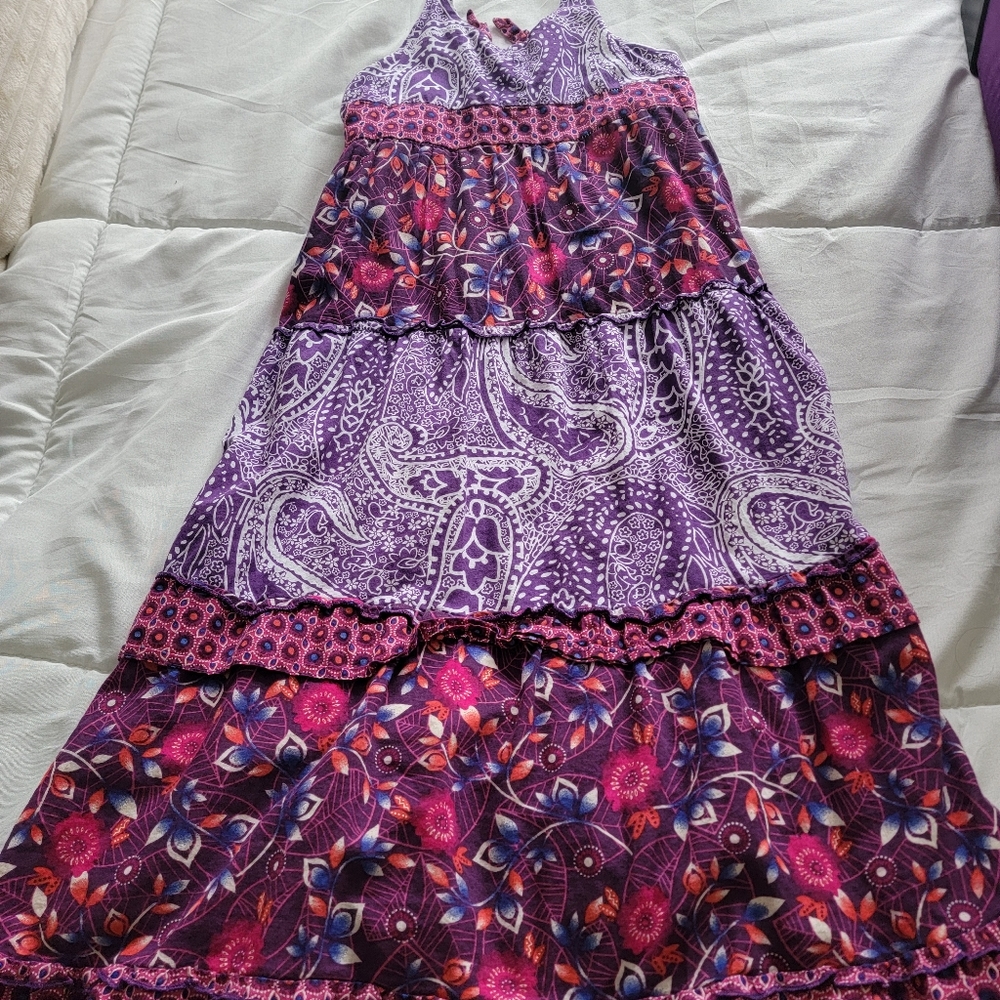 Girl's Mossimo halter top sundress, size S(7)